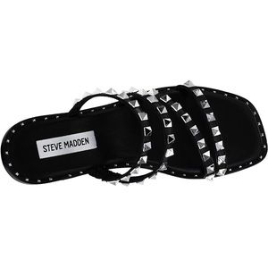 NWOT Steve Madden Skyler Flat Sandal black women’s size 8 💕